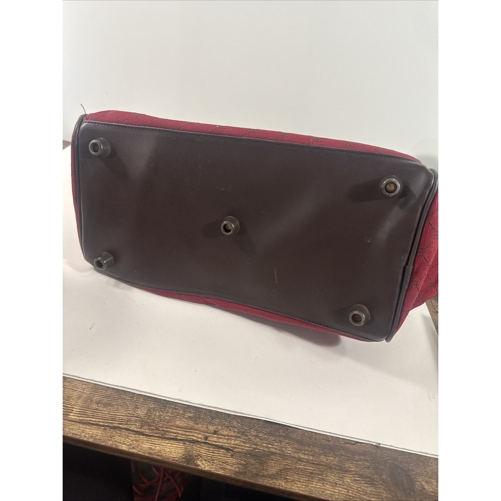 PIERRE CARDIN MONOGRAM VINTAGE DUFFLE OVERNIGHT WEEKEND TRAVEL DOCTOR BAG‎ - Picture 8 of 8